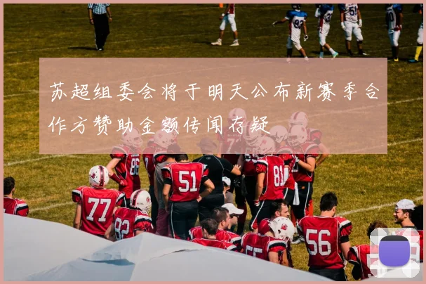 苏超组委会将于明天公布新赛季合作方赞助金额传闻存疑